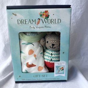 Emily Winfield Martin bodysuit + rattle baby set